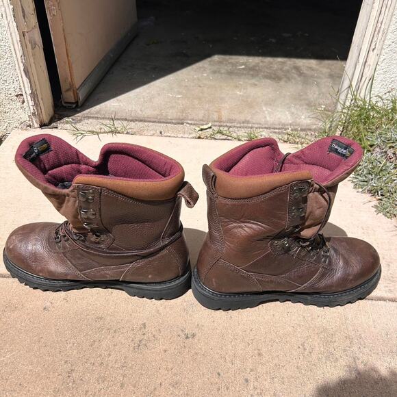Cabelas goretex brown leather insulated main image 6